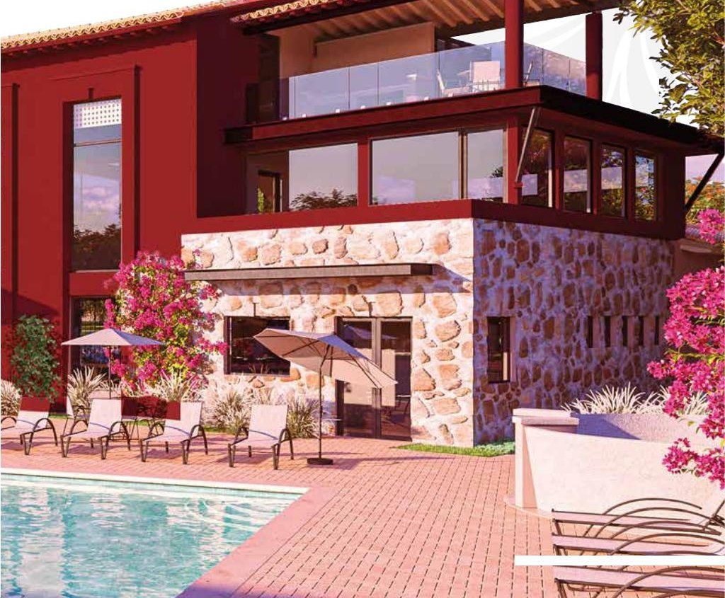 Casa club estilo colonial en Hacienda Maderas San Miguel de Allende